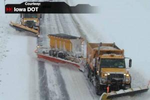 Iowa DOT snowplow