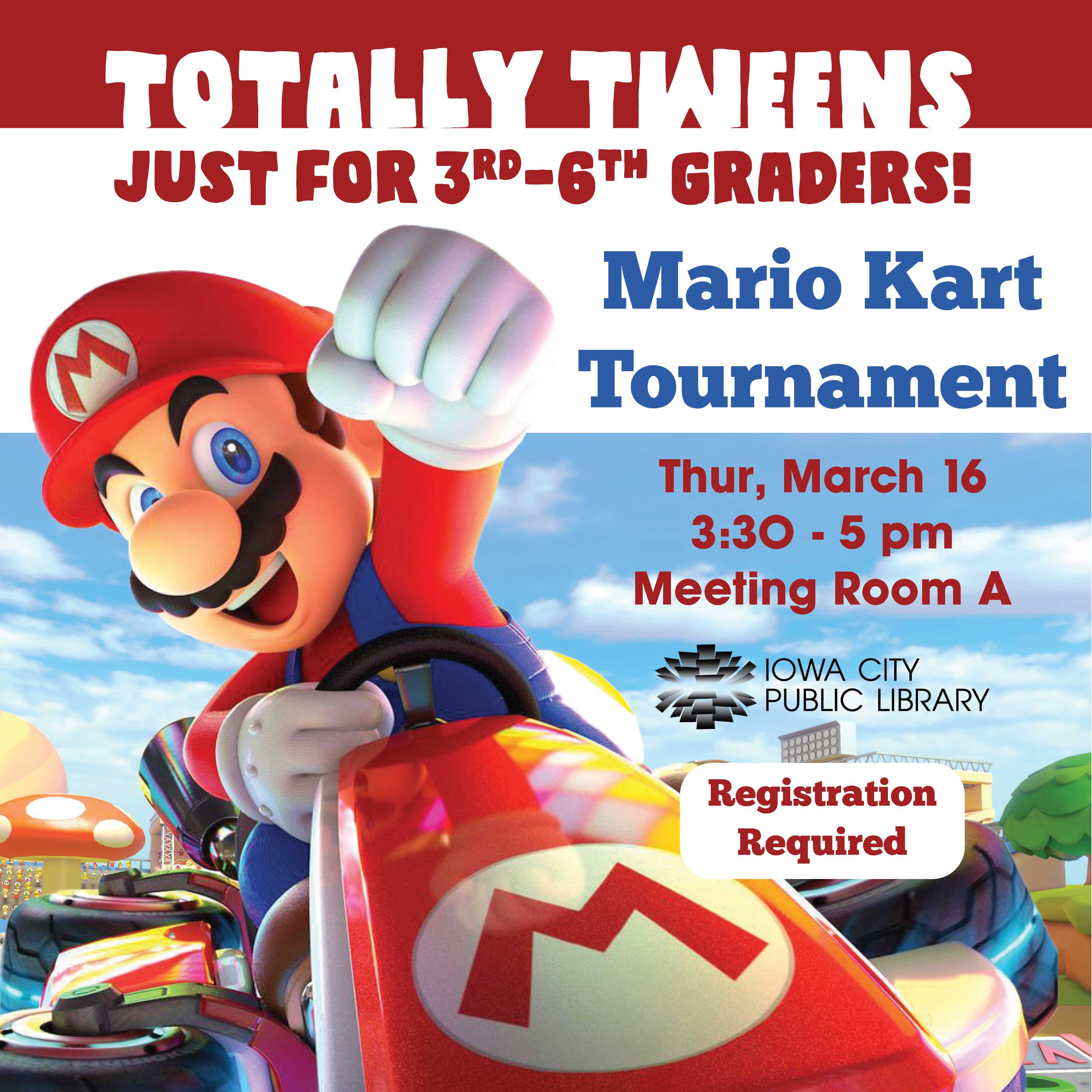 Totally Tweens: Mario Kart Tournament