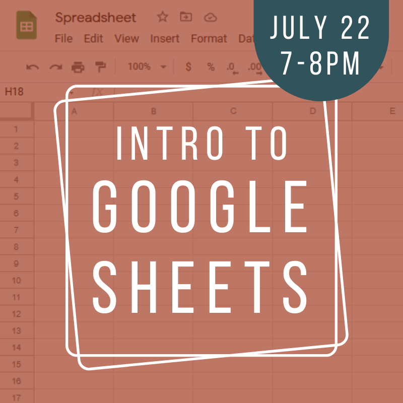 Intro to Google Sheets