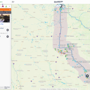 Roadtrippers site between Iowa City and Minneapolis