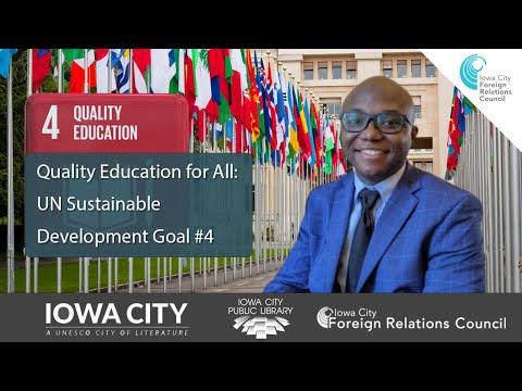 Quality education for all : UN Sustainable Development Goal 4